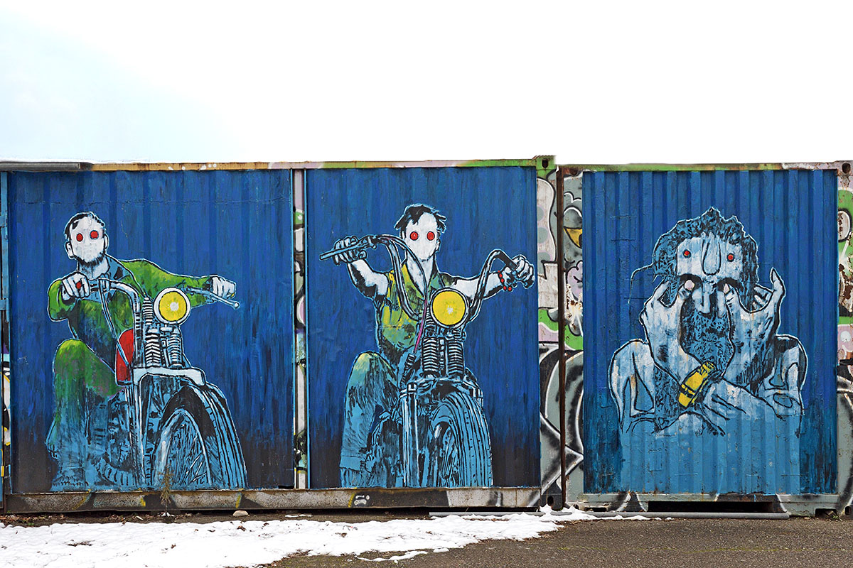 Streat Art in Basel: Klybeckquai (4)